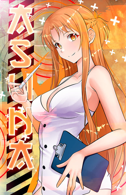 Asuna Nurse Graphic Prints