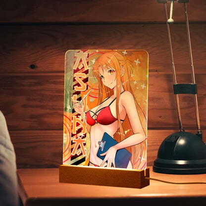 Asuna Nurse Photo Lamps