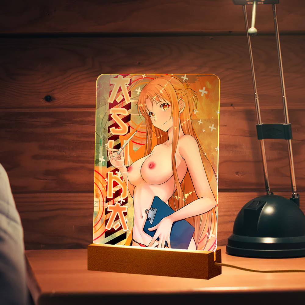Asuna Nurse Photo Lamps
