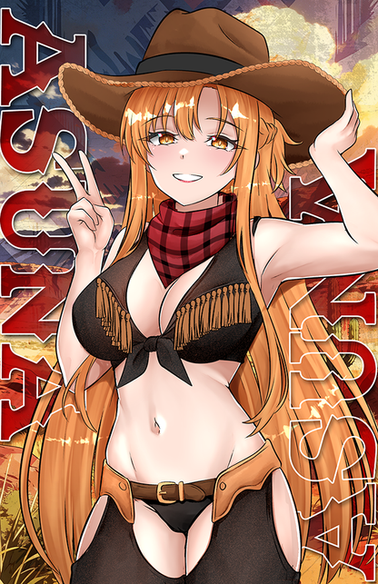 Asuna Western Waifus Posters