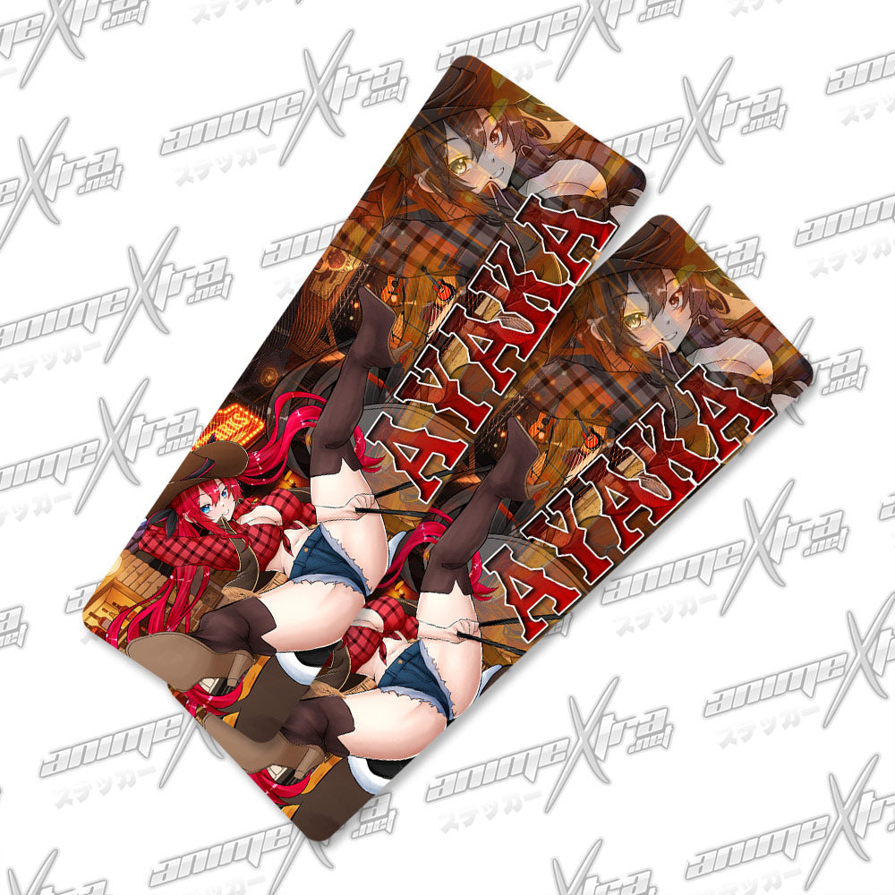 Ayaka Bronco Western Waifus Bookmarks