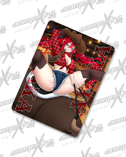 Ayaka Bronco Western Waifus Magnets