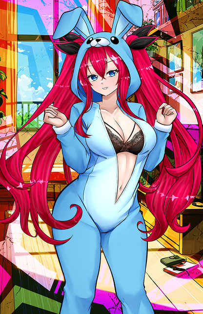 Ayaka Bunny Jammies Posters