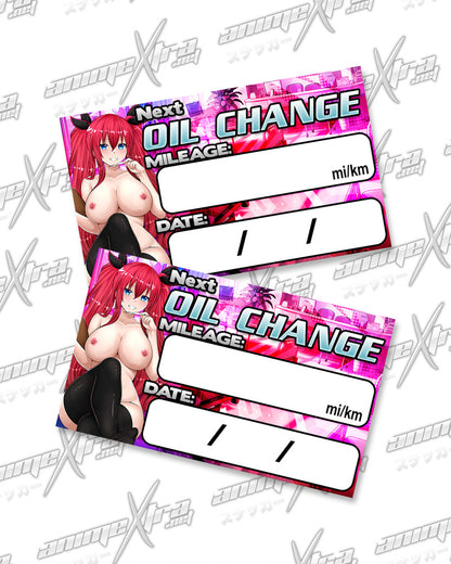 Ayaka Nurse Oil Change Stickers