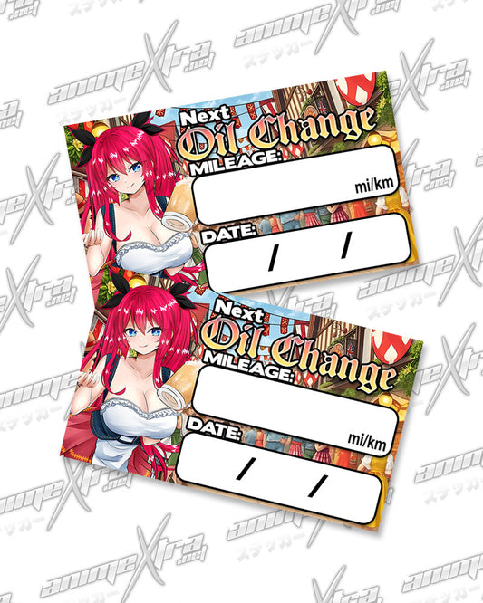 Ayaka Oktoberfest Oil Change Stickers