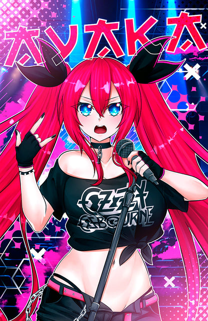 Ayaka Rocker Graphic Posters