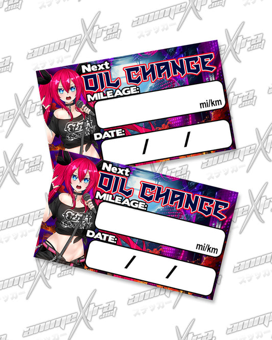 Ayaka Rocker Oil Change Stickers