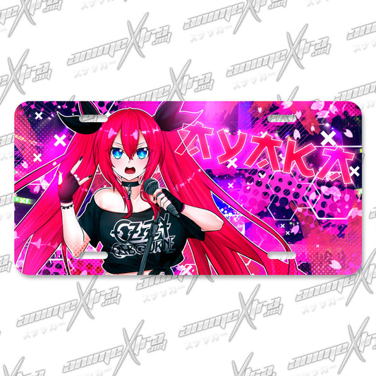 Ayaka Rocker License Plates