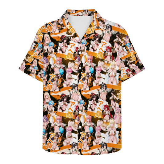 Tiger Girls Short Sleeve Hawaiian Shirt