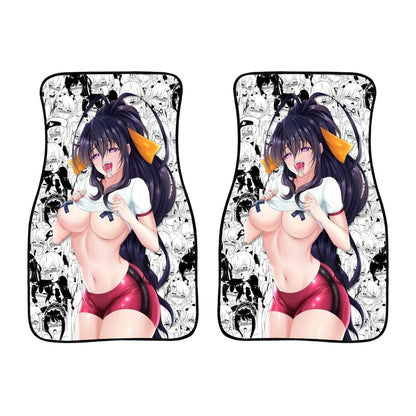 Ahegao Akeno Car Floor Mats