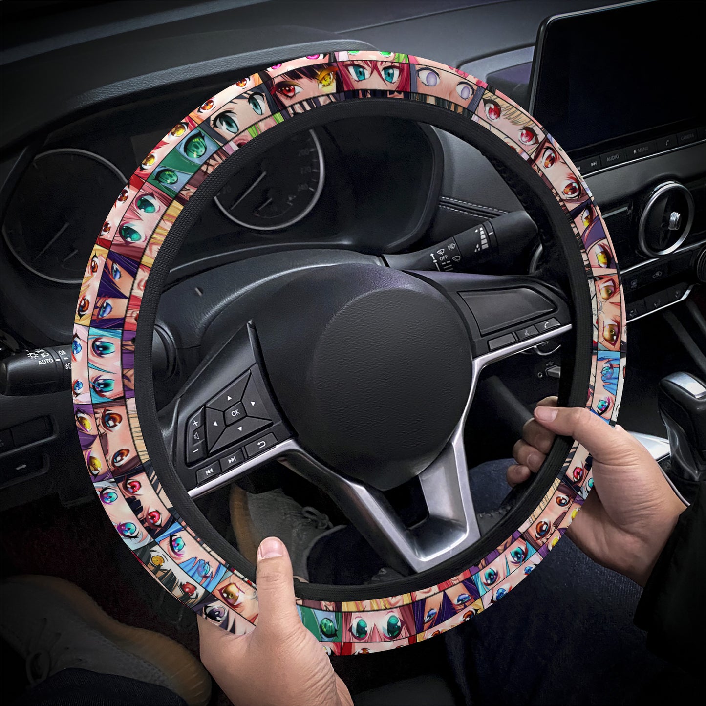 Eye Slaps Steering Wheel Cover