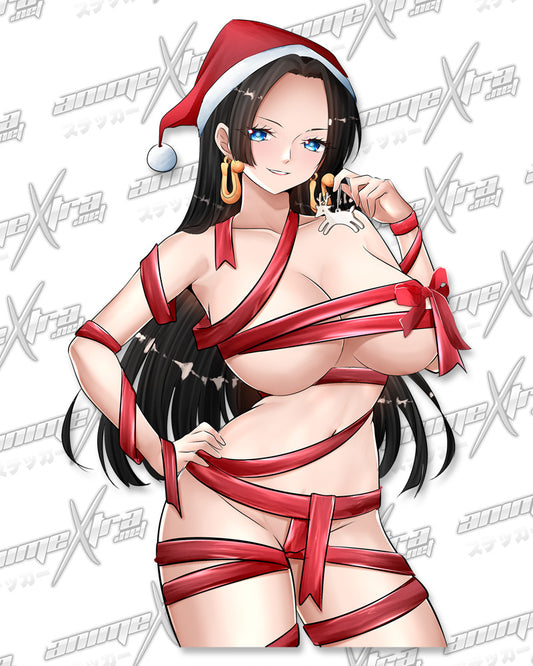 Boa Xmas Ribbon Kisscut