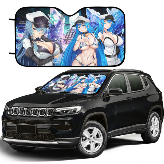Esdeath Sun Shade 51.6" x 27.6"