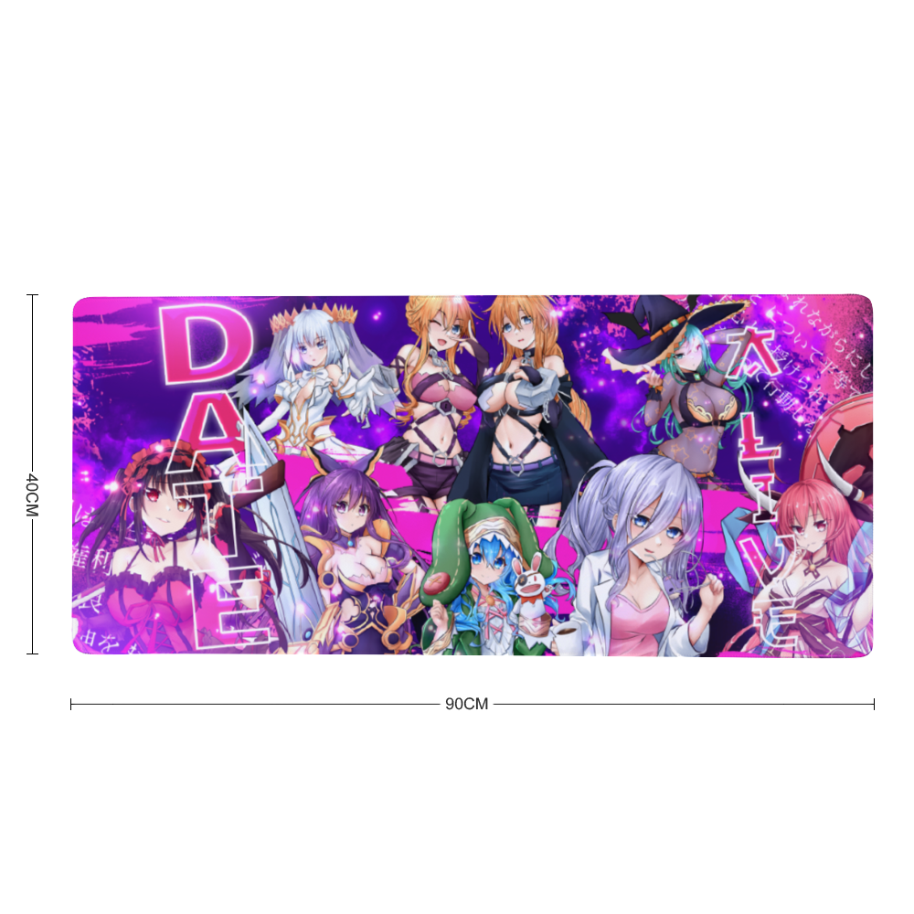 Date A Live Graphic Deskmat 16" x 35"