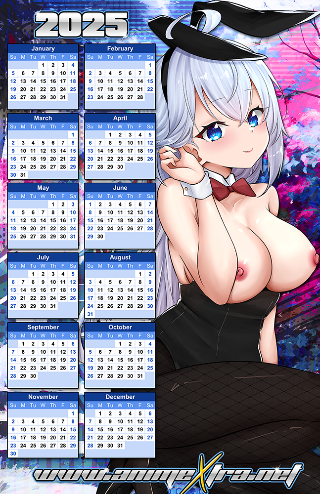 Alya Bunnygirl 2025 Calendar Poster