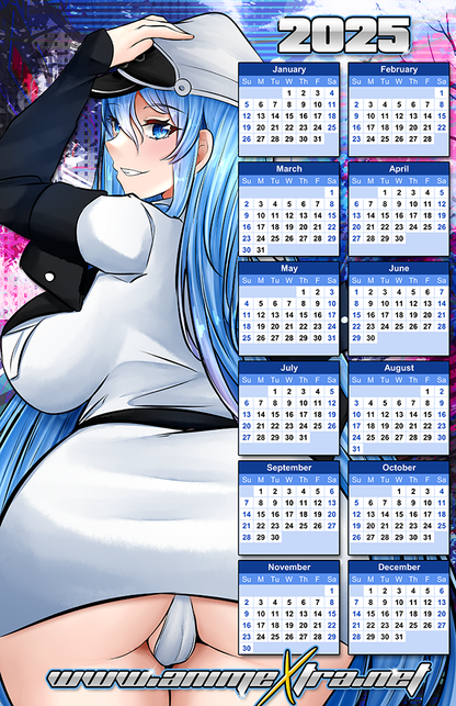 Esdeath Booty 2025 Calendar Poster