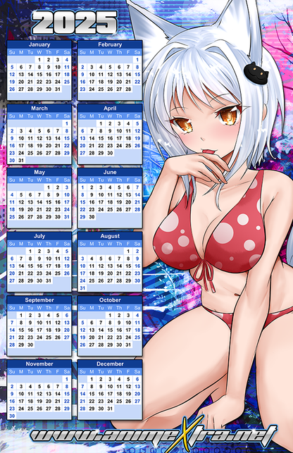 Koneko Bikini 2025 Calendar Poster