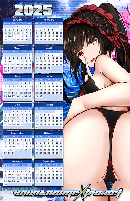 Kurumi Booty 2025 Calendar Poster