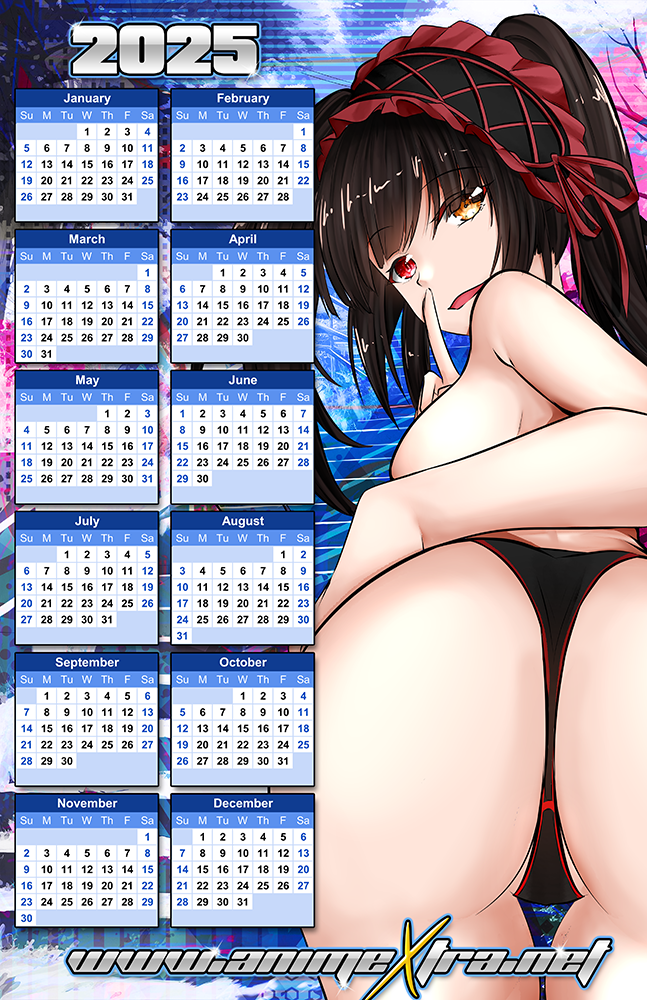 Kurumi Booty 2025 Calendar Poster