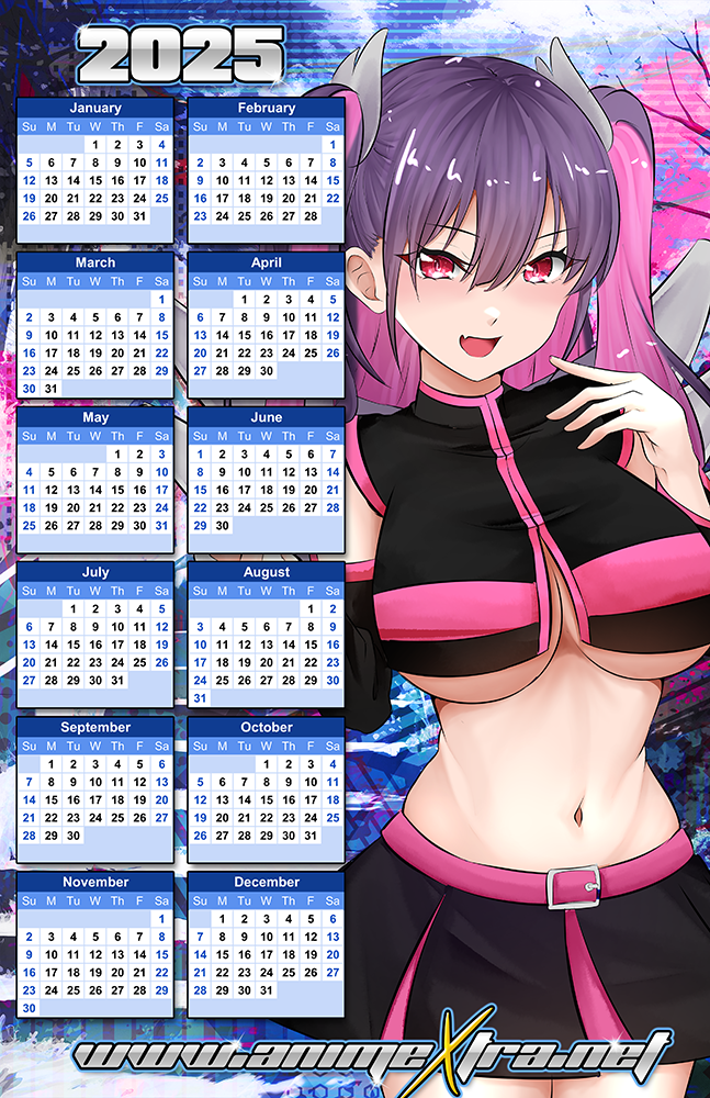 Mikari 2025 Calendar Poster