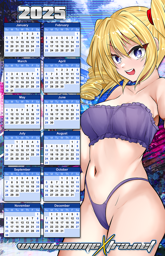 Ravel Bikini 2025 Calendar Poster