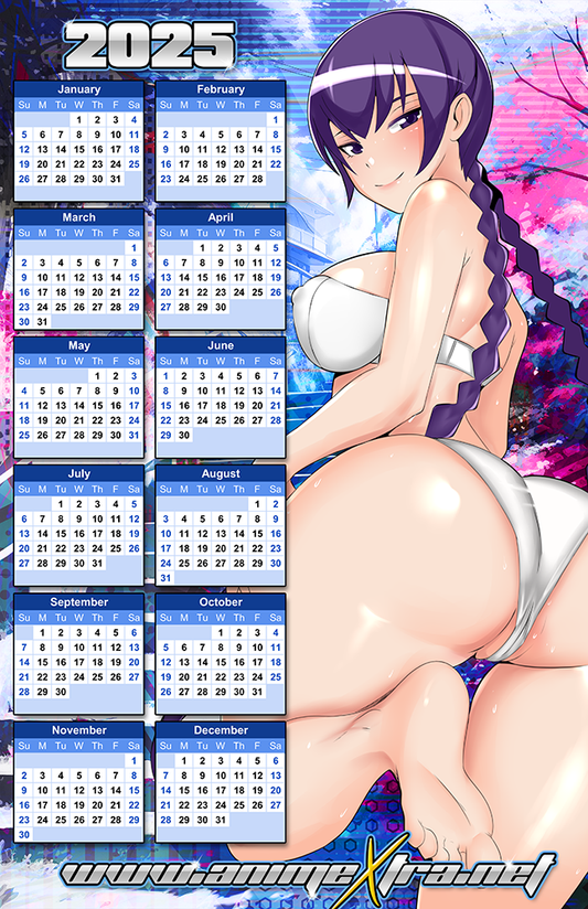 Saeko Bikini 2025 Calendar Poster