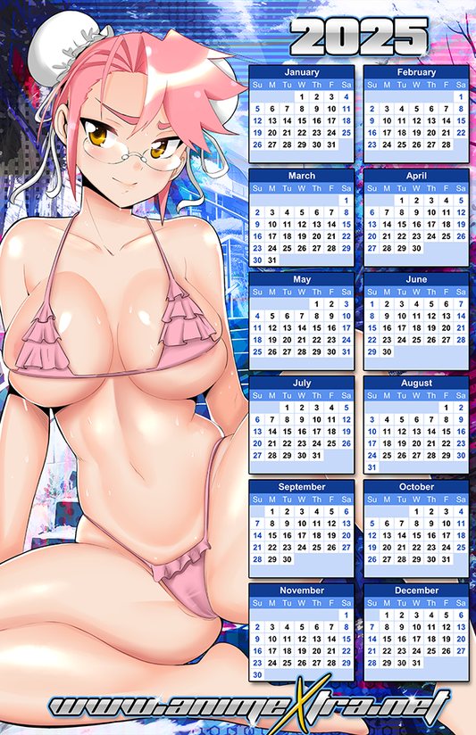 Saya Bikini 2025 Calendar Poster