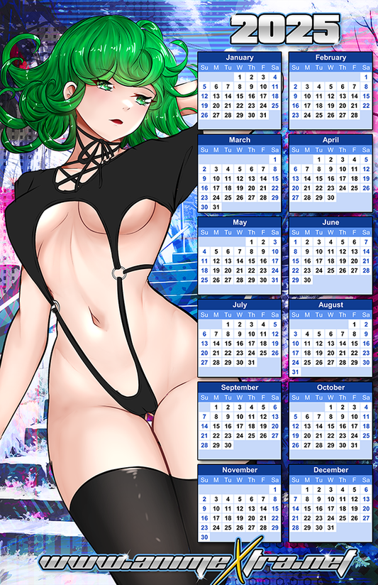 Tatsumaki 2025 Calendar Poster