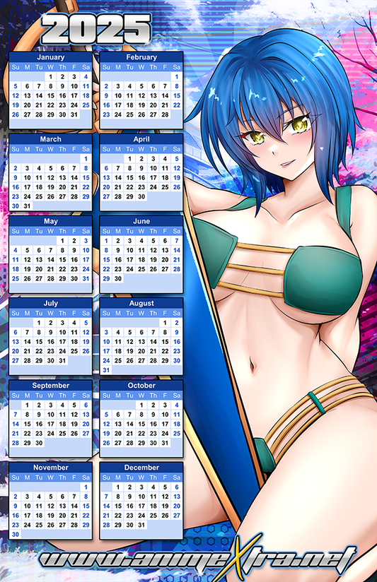 Xenovia Bikini 2025 Calendar Poster