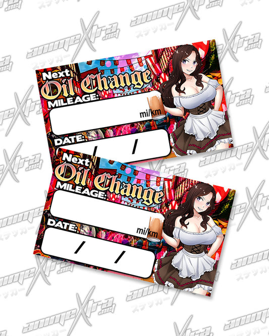 Cana Oktoberfest Oil Change Stickers