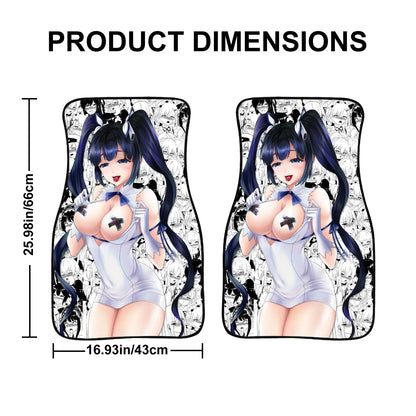 Ahegao Hestia Car Floor Mats