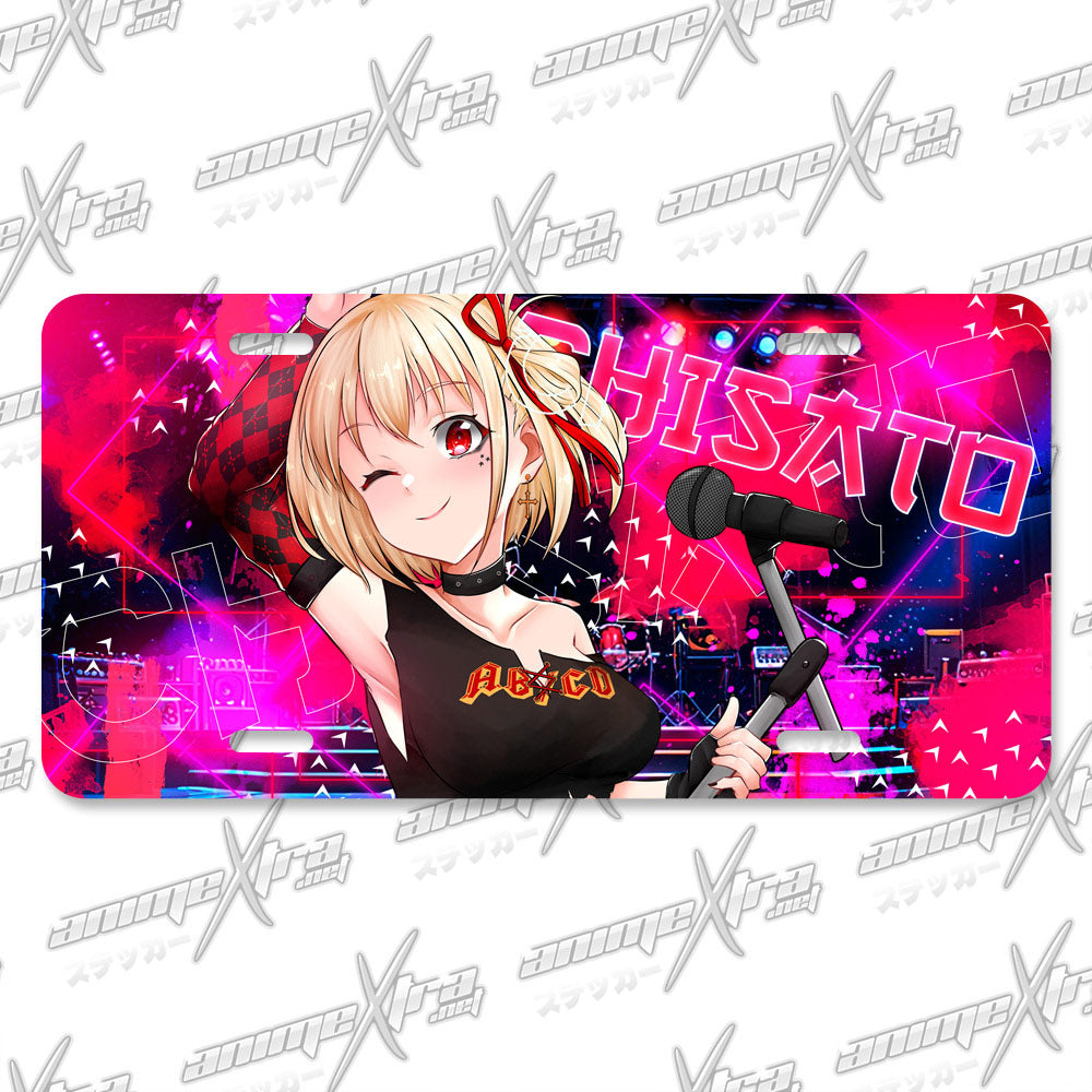 Chisato Rocker License Plates