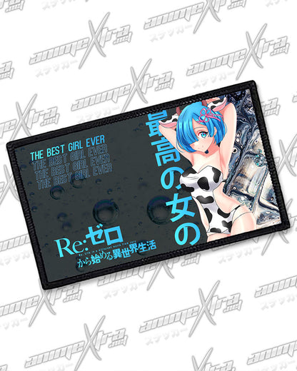 Cowgirl Rem Rectangle Patches