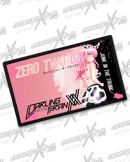 Cowgirl Zero Two Rectangle Patches