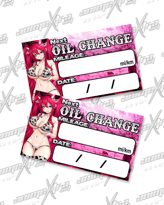 Cowgirl Ayaka Oil Change Stickers