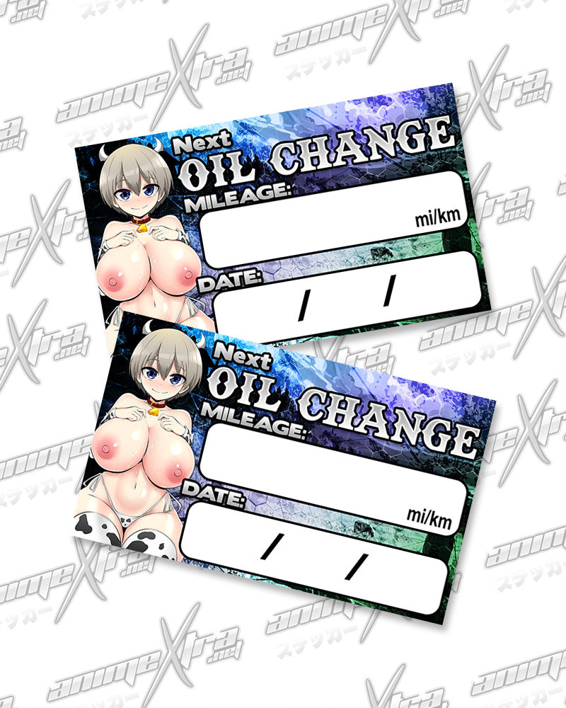 Cowgirl Hana Uzaki Oil Change Stickers