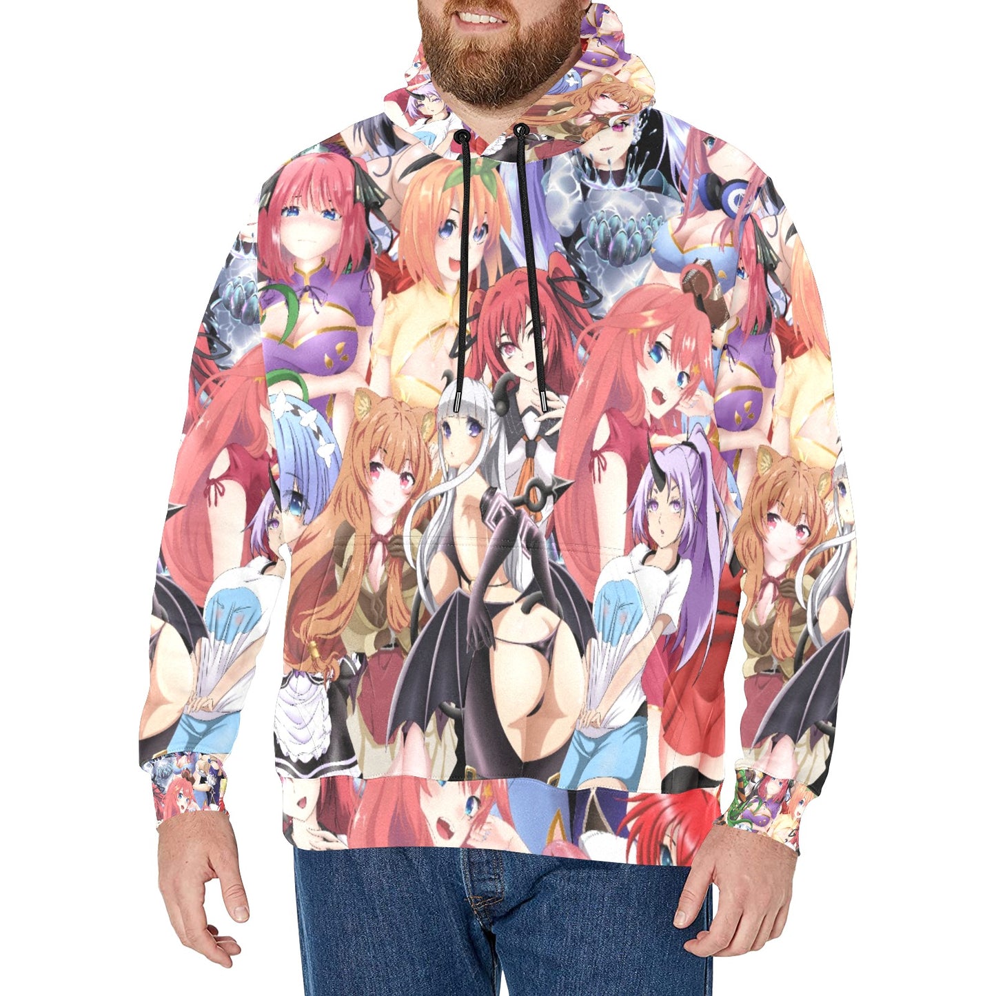 Waifu All Over Print Hoodie