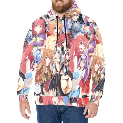 Waifu All Over Print Hoodie