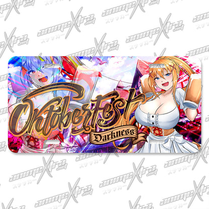 Darkness Oktoberfest License Plate