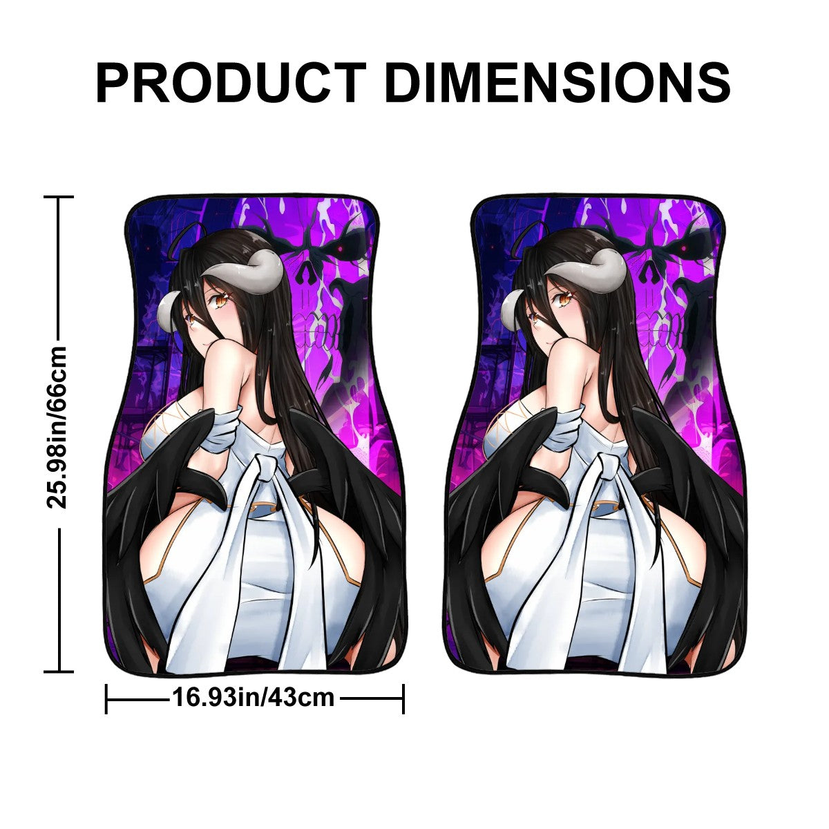 Albedo Big Booty Car Floor Mats