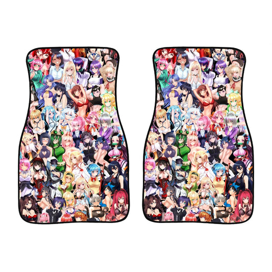 Waifus Car Floor Mats