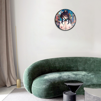 Akeno Busty Flasher NSFW Wall Clock