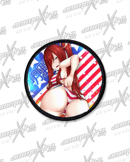 Erza American Booty Round Patches