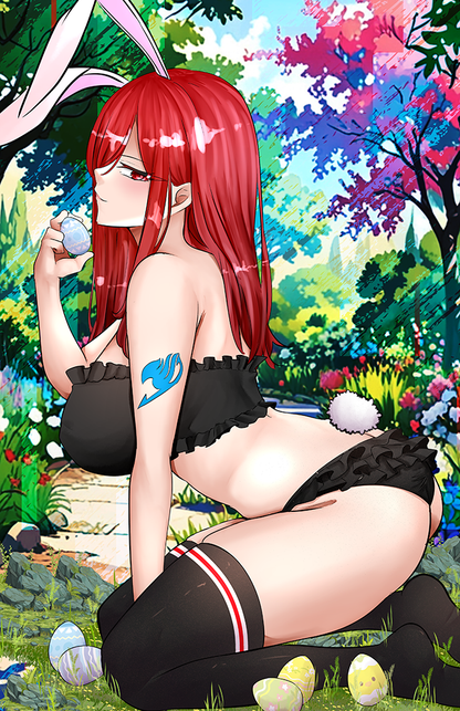 Erza E-Bunny Poster