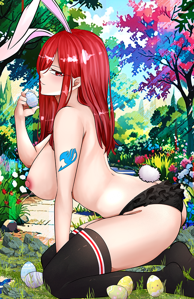 Erza E-Bunny Poster