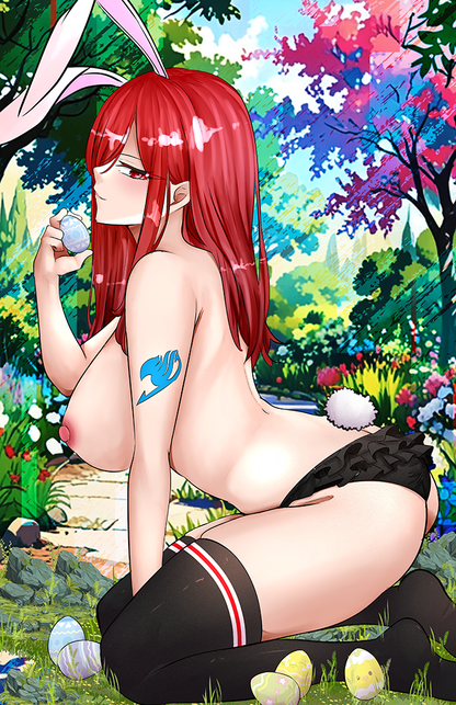 Erza E-Bunny Poster
