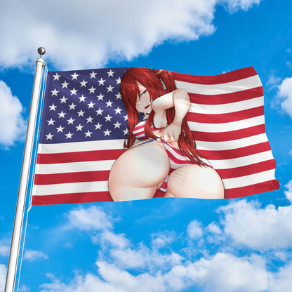 Erza American Booty Flag