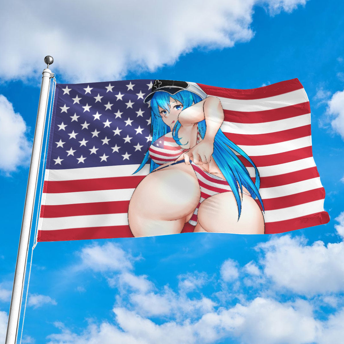 Esdeath American Booty Flag