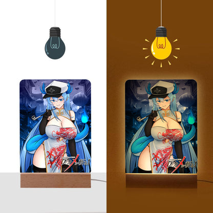 Esdeath Dragon Photo Lamp