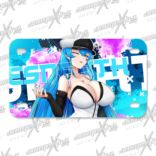 Esdeath Maid Motorcycle Plates